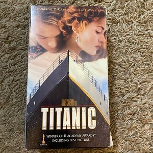 TITANIC VHS TAPES
